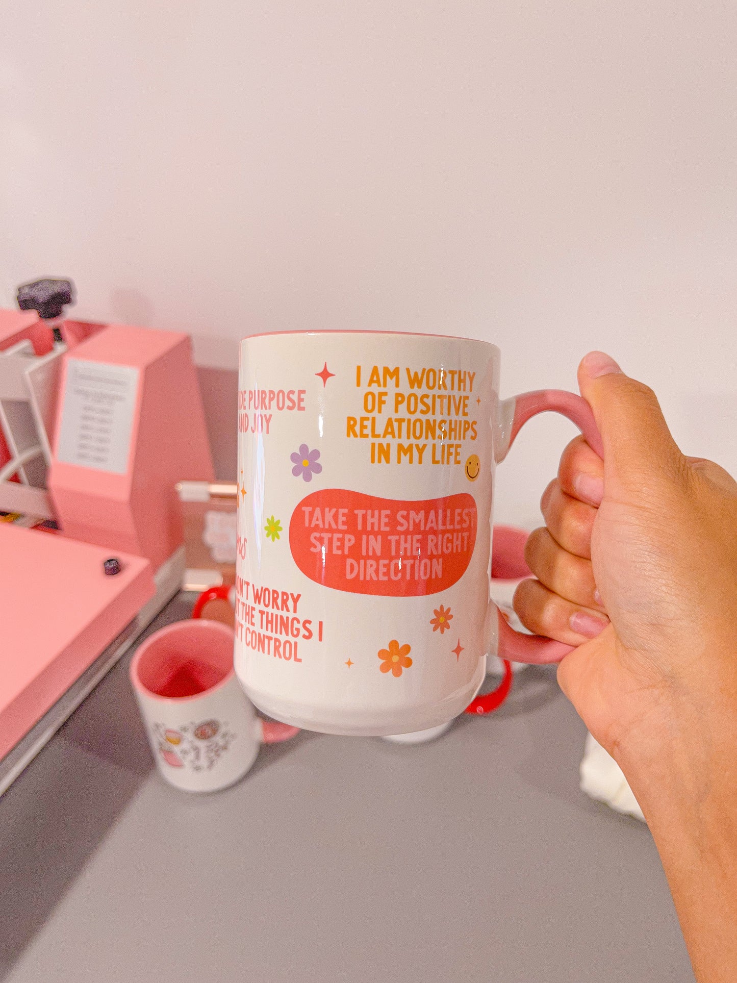 Morning Affirmations Ceramic 15oz Mug