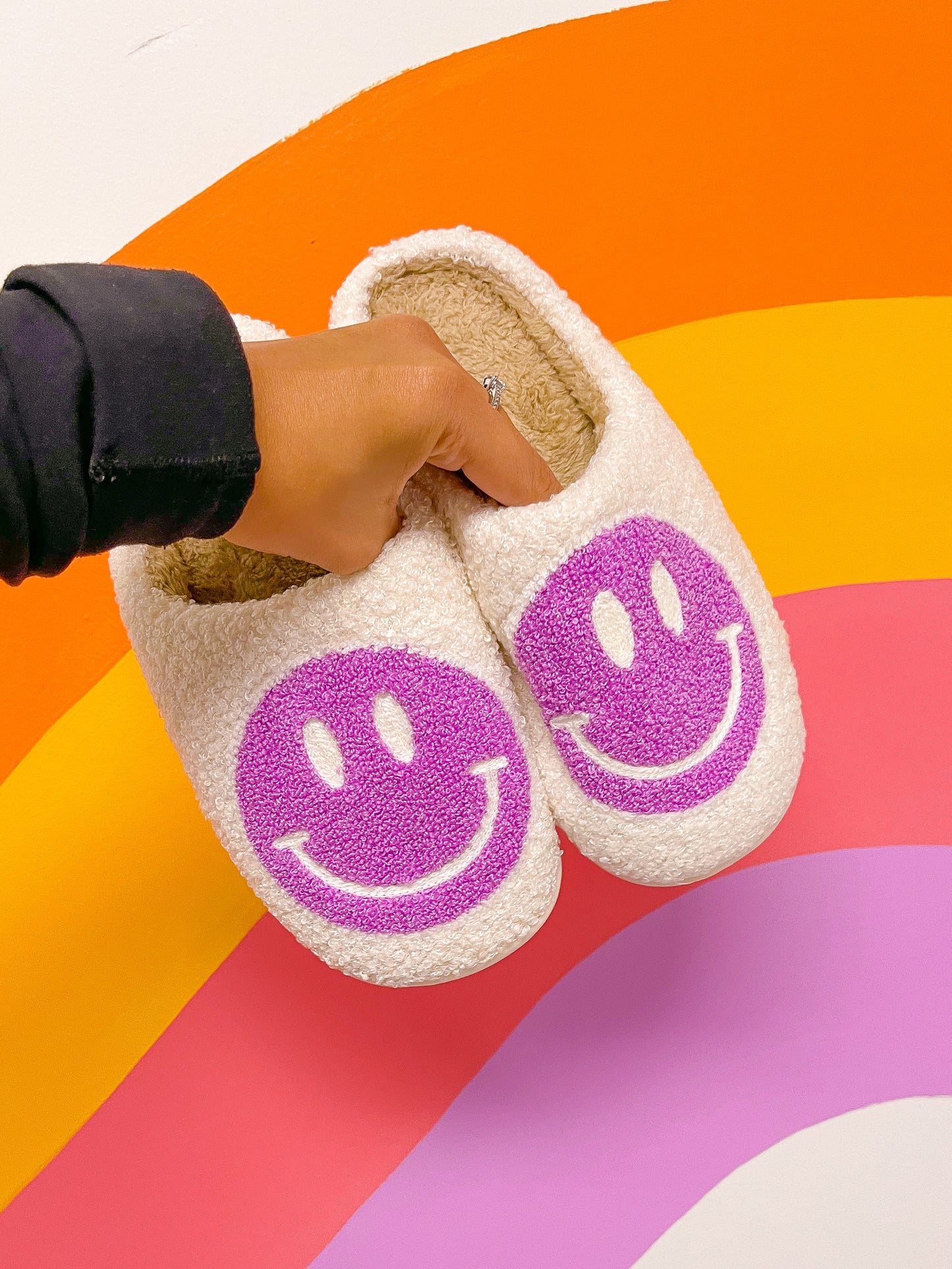 Happy Slippers: Purple