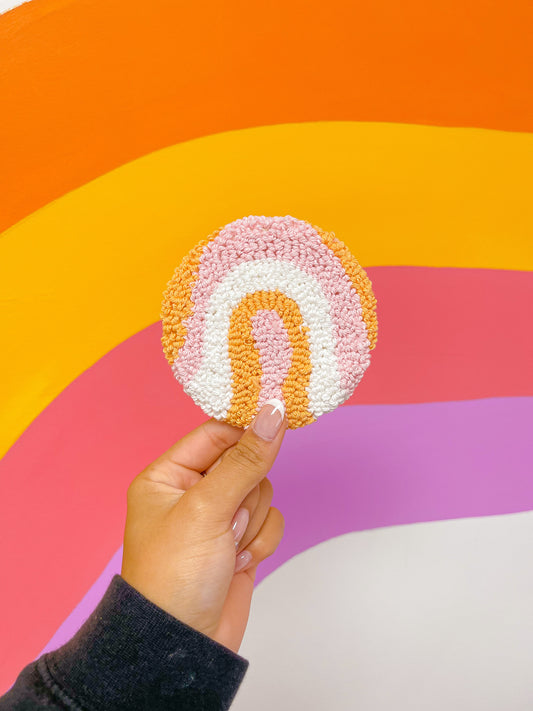 Groovy Arch Mug Rug