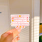 Love Yourself Vinyl Sticker
