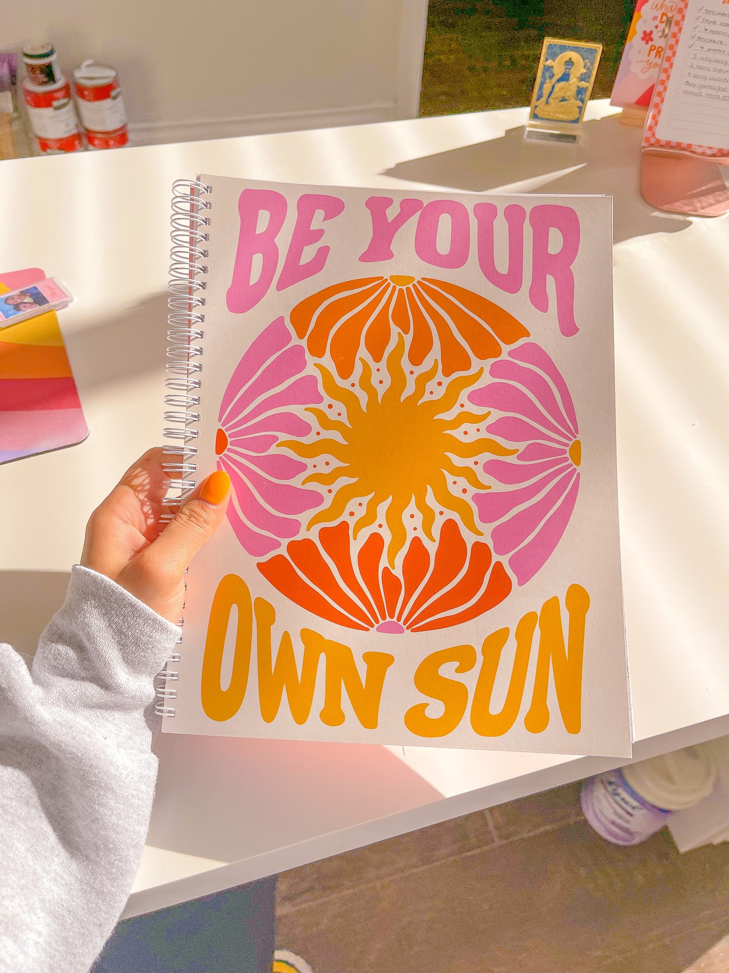 Be Your Own Sun Spiral Notebook