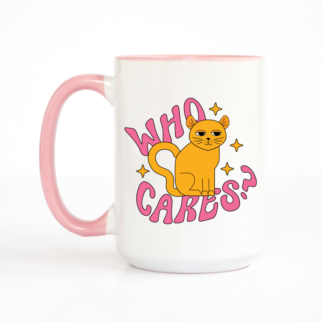 Who Cares Ceramic 15oz Mug