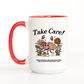 Take Care of Your Mind Ceramic 15oz Mug