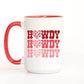 Howdy Disco Ceramic 15oz Mug