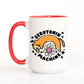 Serotonin Machine Cat Ceramic 15oz Mug